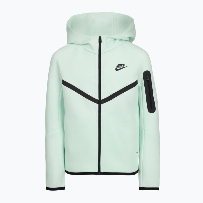 Dětská mikina Nike Sportswear Tech Fleece Full Zip barely green/black/black 4