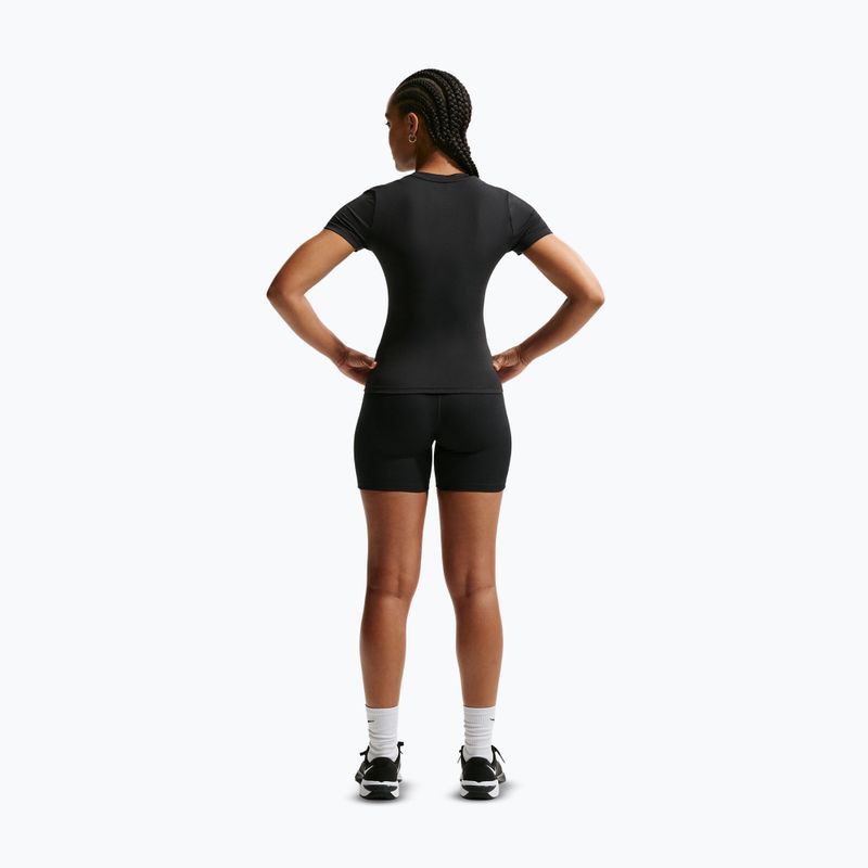 Dámské tréninkové tričko Nike One Fitted black/white 3