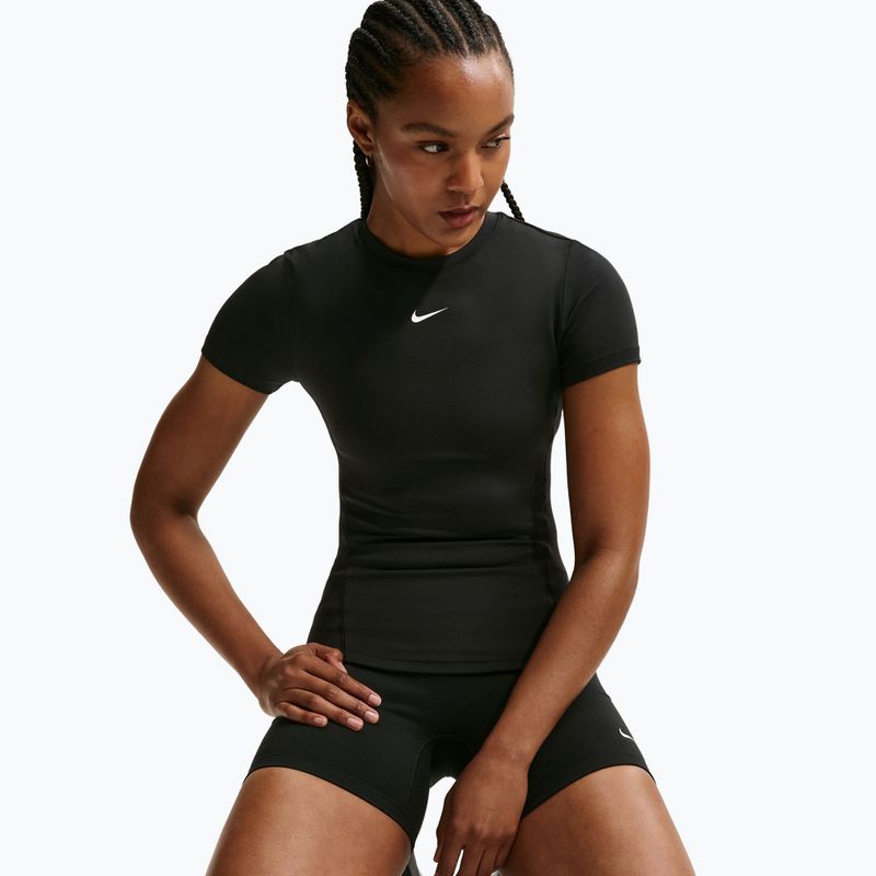 Dámské tréninkové tričko Nike One Fitted black/white 4
