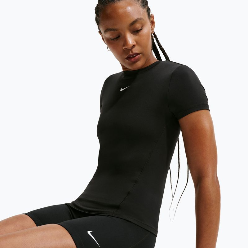 Dámské tréninkové tričko Nike One Fitted black/white 5