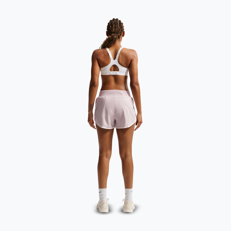 Dámské tréninkové šortky Nike One Woven Brief-Lined platinum violet/sail 3