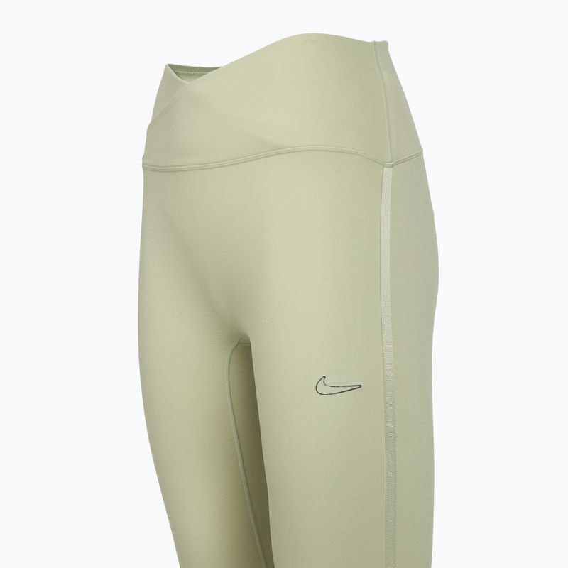 Dámské legíny Nike One High-Waisted Seamless olive aura 3