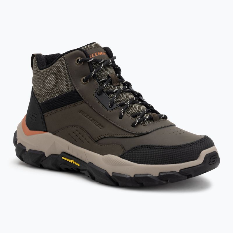 Pánské boty SKECHERS Santoro Hopkins olive