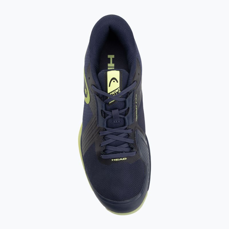 Boty na squash HEAD Sprint Team 4.0 Indoor navy/lime 5