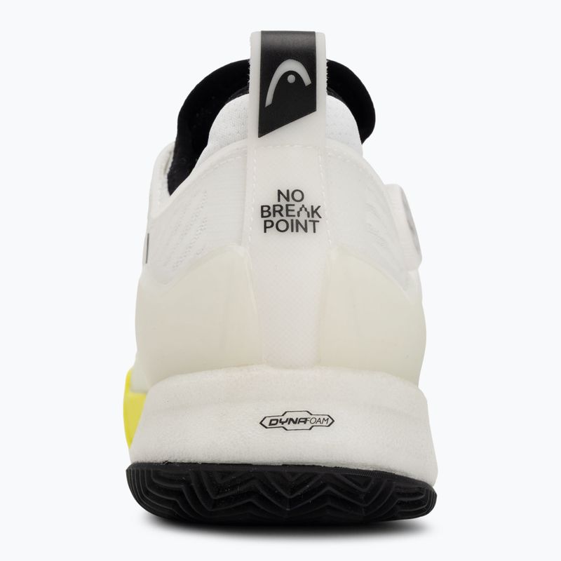 Pánské tenisové boty HEAD Endure Pro BOA Clay white/yellow 6