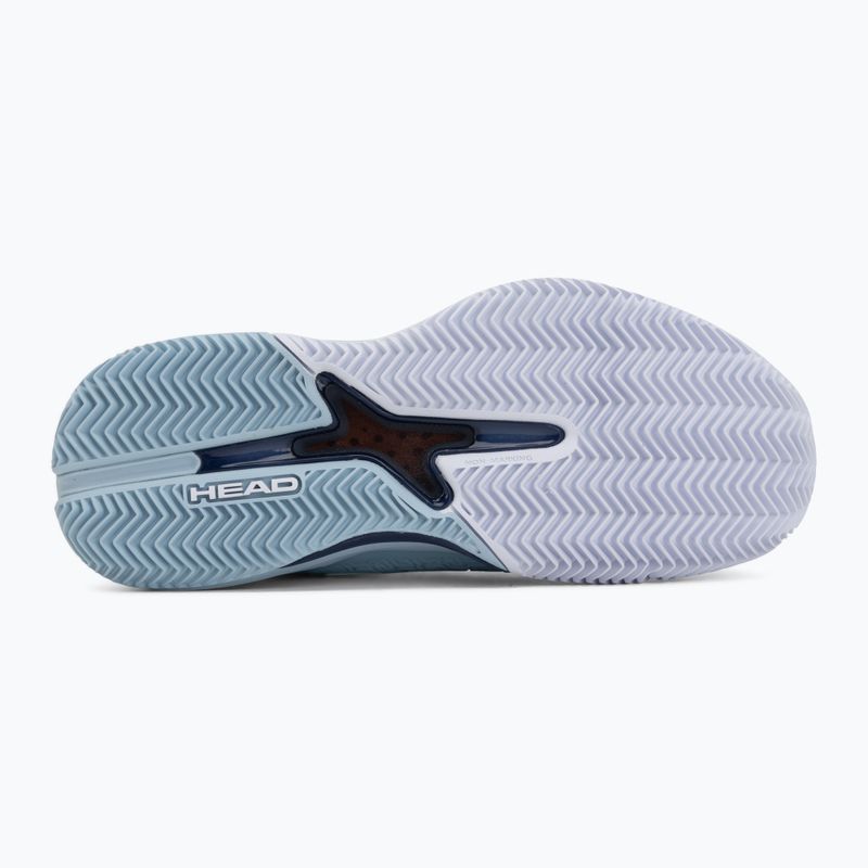 Dámské tenisové boty HEAD Revolt Pro 5.0 Clay light blue/dark blue 4