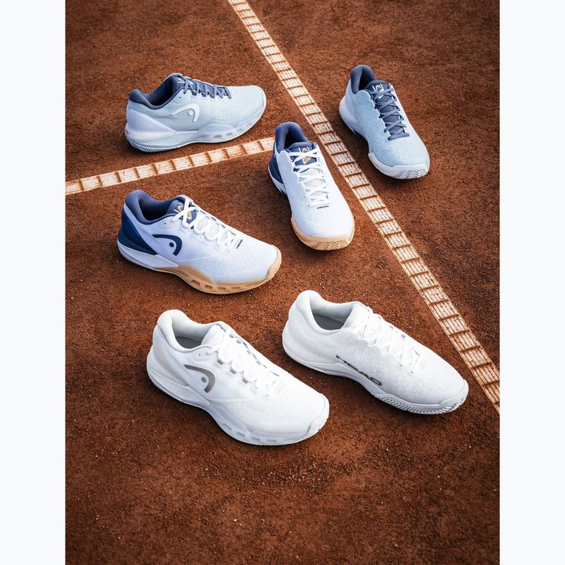 Dámské tenisové boty HEAD Revolt Pro 5.0 Clay light blue/dark blue 8