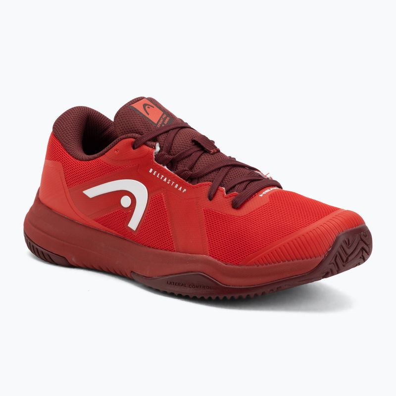 Dětské tenisové boty HEAD Sprint Pro 4.0 Jr red/dark red