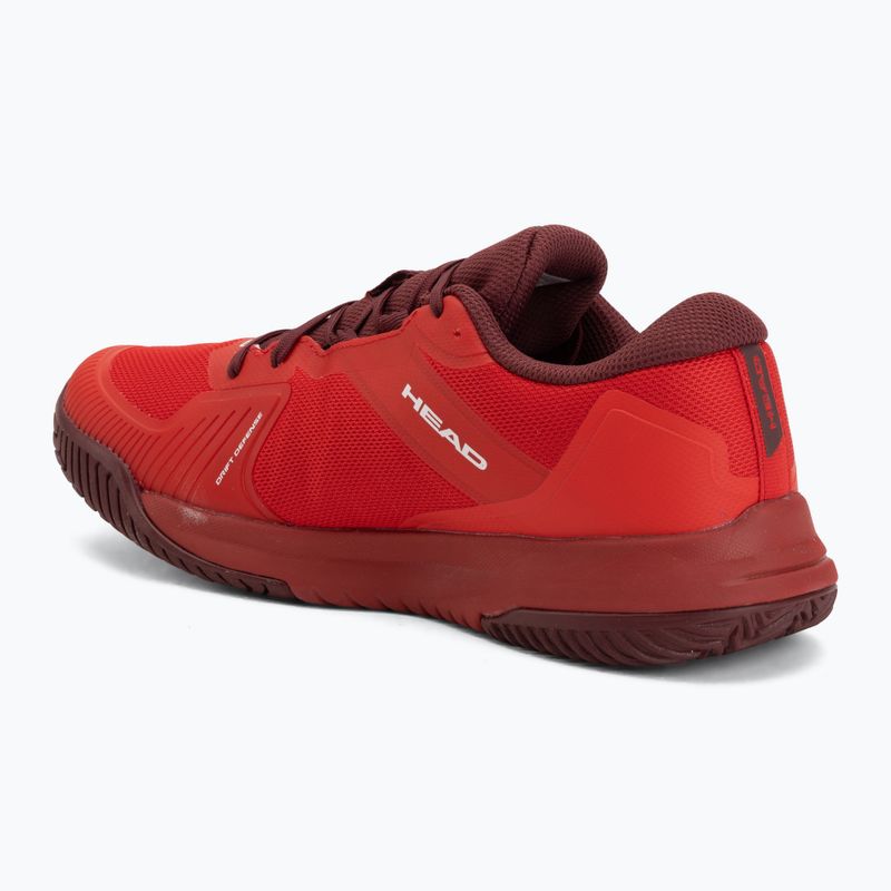 Dětské tenisové boty HEAD Sprint Pro 4.0 Jr red/dark red 3