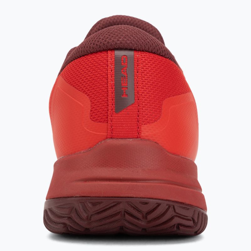 Dětské tenisové boty HEAD Sprint Pro 4.0 Jr red/dark red 6