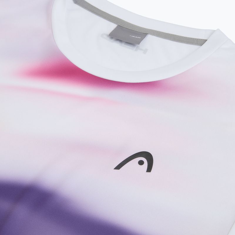Pánské tenisové tričko HEAD Blur purple/print 3