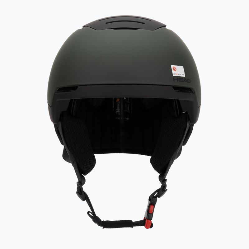 Lyžařská helma HEAD Faero Pro deep green 2