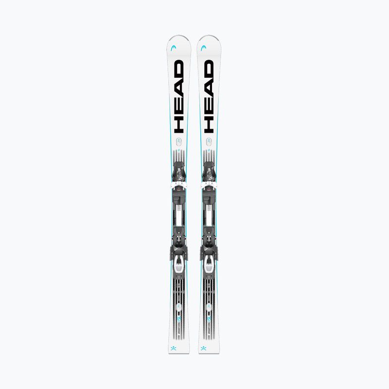 Sjezdové lyže + vázání HEAD WC Rebels e-SL RP EVO 14 + Freeflex 14 GW white/black