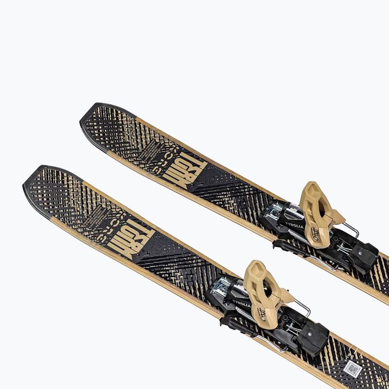 Dětské sjezdové lyže + vázání HEAD Kore Team SW + Attack LYT 11 GW black/beige 7