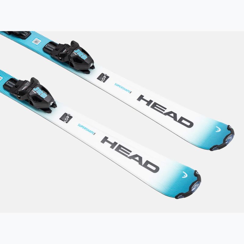 Dětské sjezdové lyže + vázání HEAD Supershape Team Easy JRS + Jrs 4.5 GW CA blue/white 2