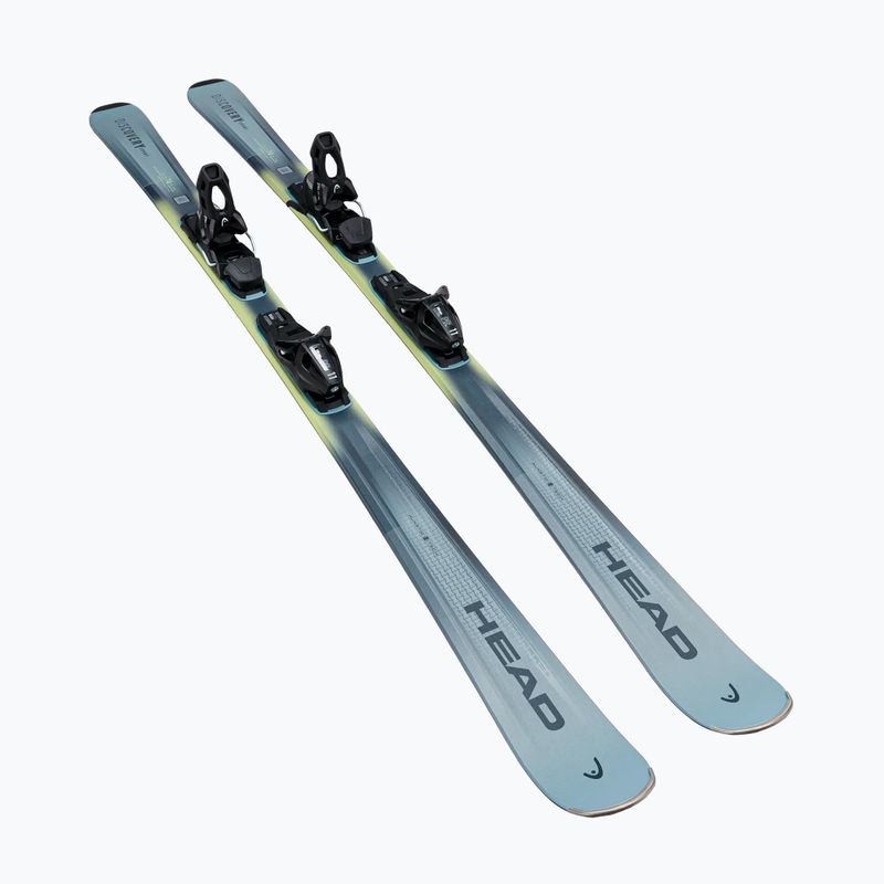 Sjezdové lyže + vázání HEAD Discovery 74 Sport AM BB-PR + Protector Evo PR 11 GW blue/yellow 2