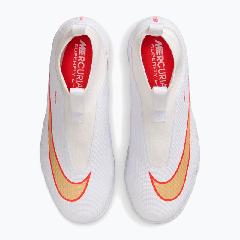 Dětské kopačky Nike Jr. Mercurial Superfly 11 Academy white/bright crimson/blur 10