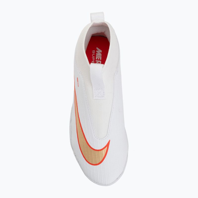 Dětské kopačky Nike Jr. Mercurial Superfly 11 Academy white/bright crimson/blur 5
