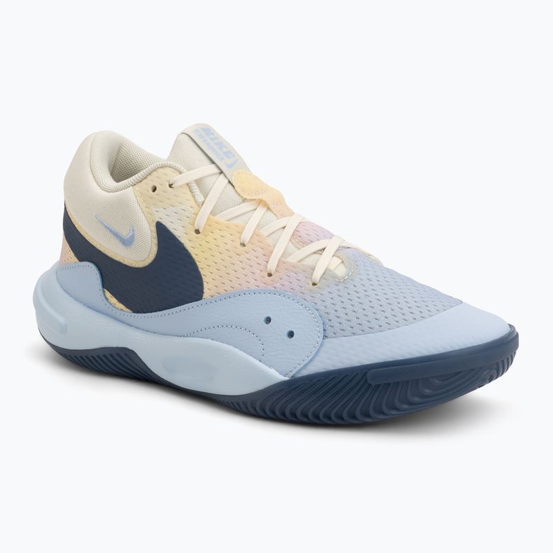 Volejbalové boty Nike Hyperquick SE coconut milk/diffused blue/hydrogen blue
