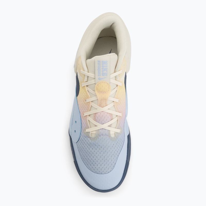 Volejbalové boty Nike Hyperquick SE coconut milk/diffused blue/hydrogen blue 5