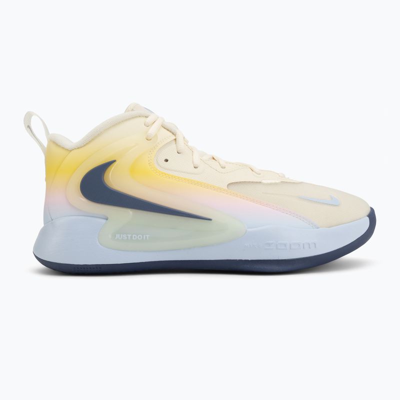 Tenisky na volejbal Nike React Hyperset 2 SE coconut milk/diffused blue/hydrogen blue 2
