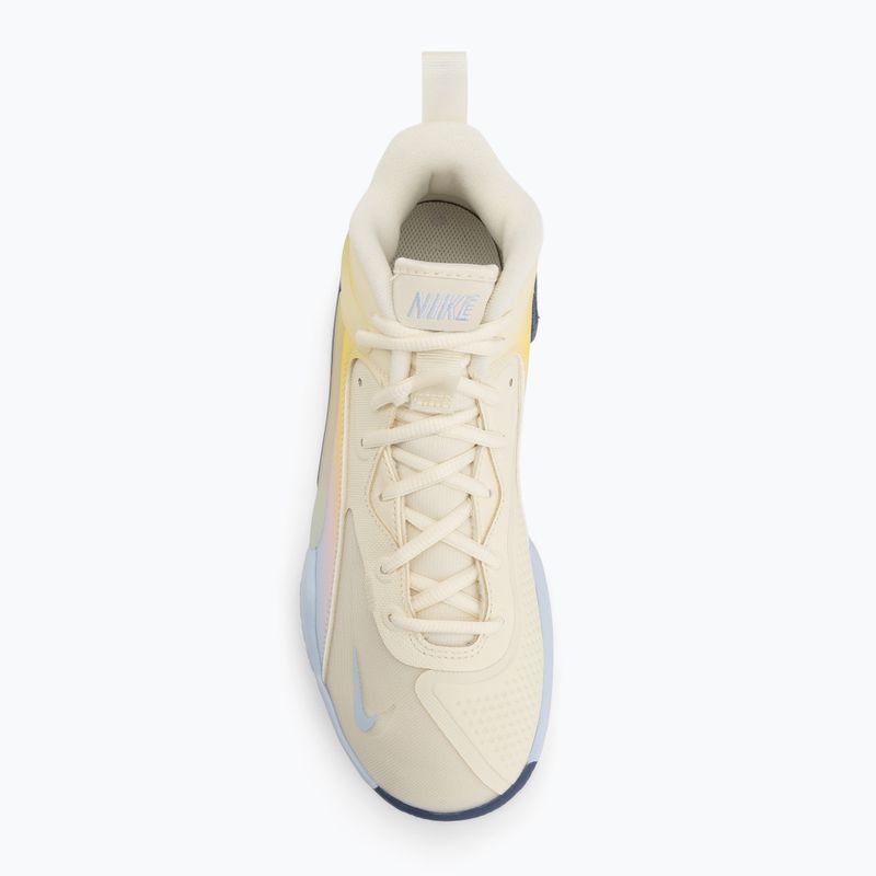 Tenisky na volejbal Nike React Hyperset 2 SE coconut milk/diffused blue/hydrogen blue 5