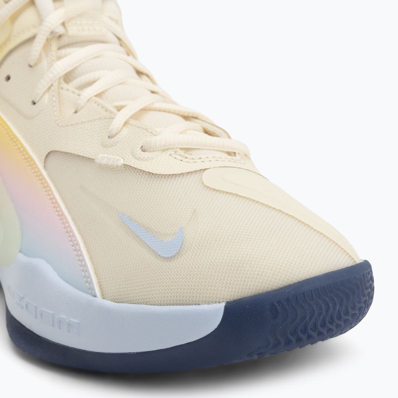 Tenisky na volejbal Nike React Hyperset 2 SE coconut milk/diffused blue/hydrogen blue 7