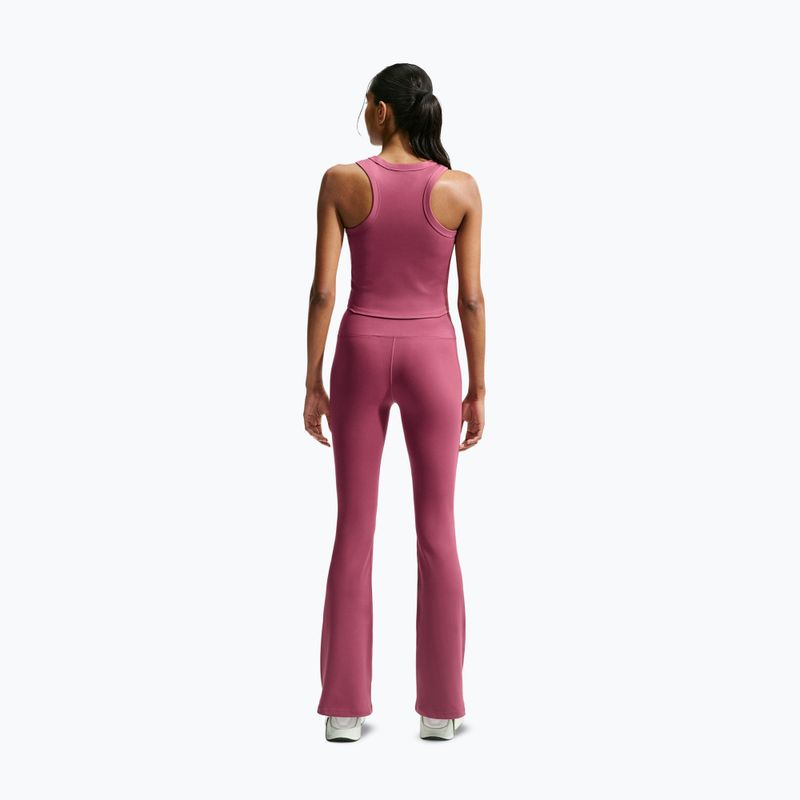 Dámské tréninkové legíny Nike One pink smoke/white 2