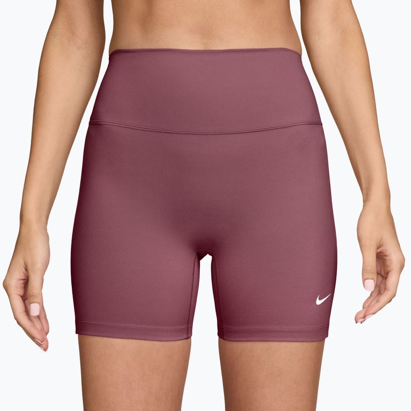 Dámské tréninkové šortky Nike One pink smoke/white
