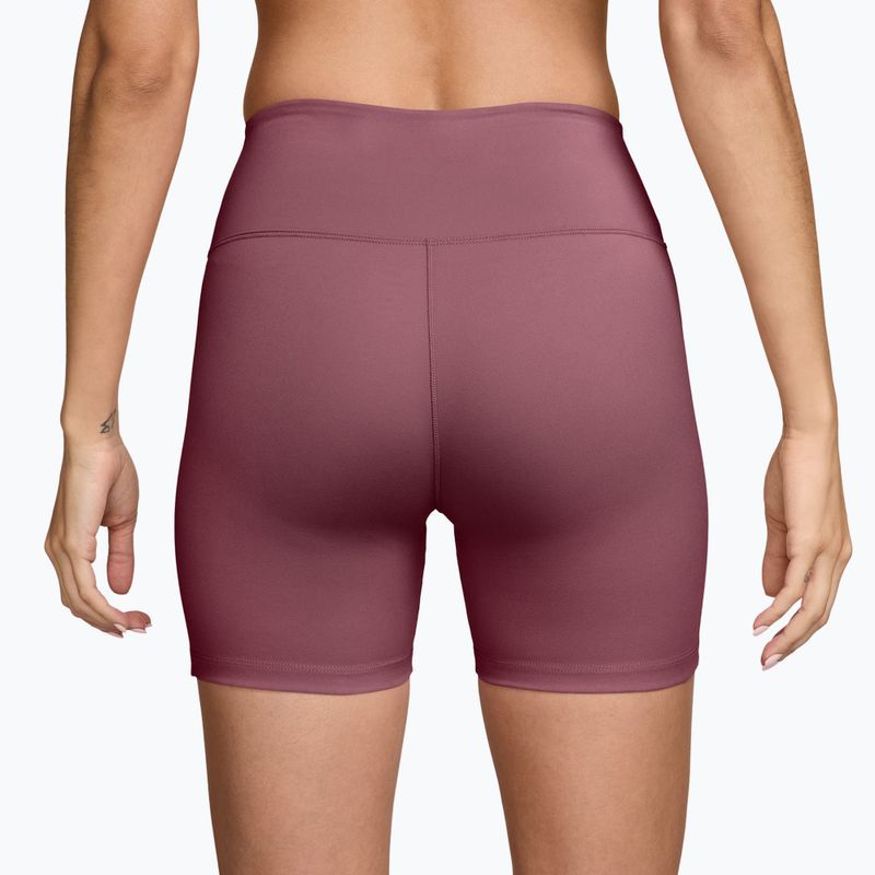 Dámské tréninkové šortky Nike One pink smoke/white 3