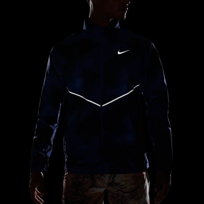 Pánská běžecká bunda Nike Miler midnight navy 4