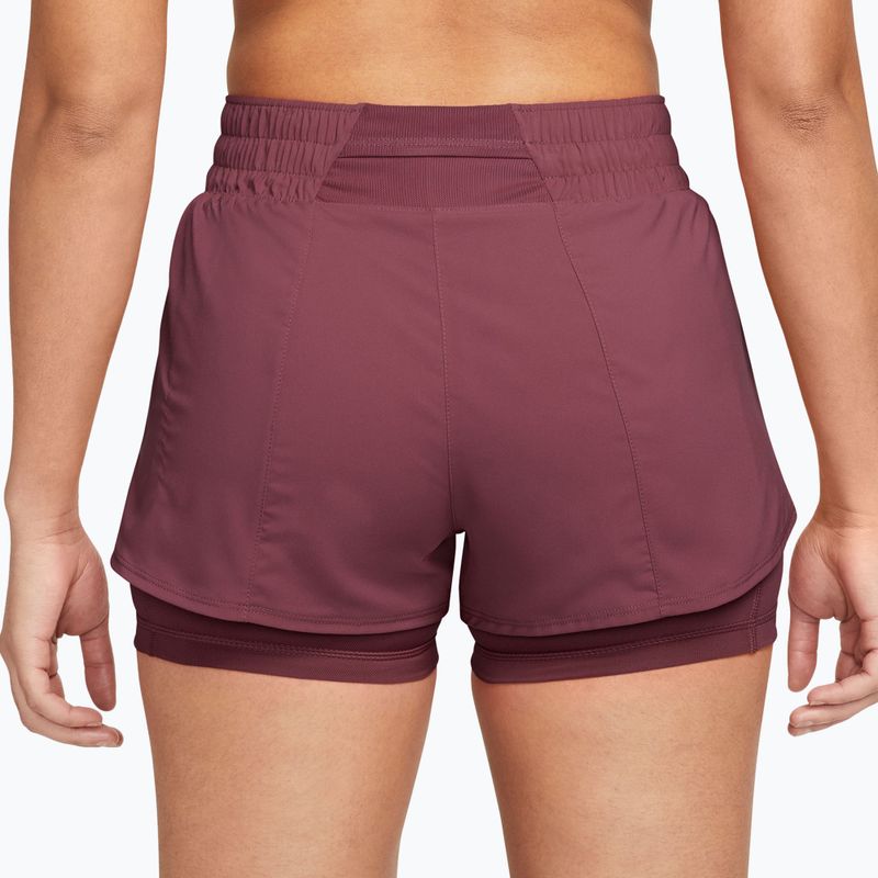 Dámské tréninkové šortky Nike One pink smoke/white 2