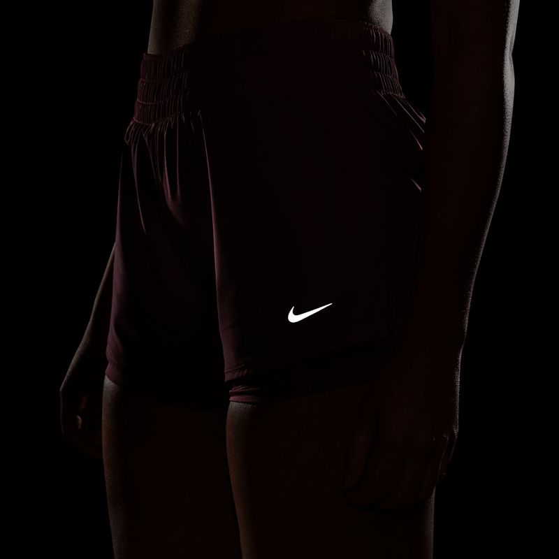 Dámské tréninkové šortky Nike One pink smoke/white 5
