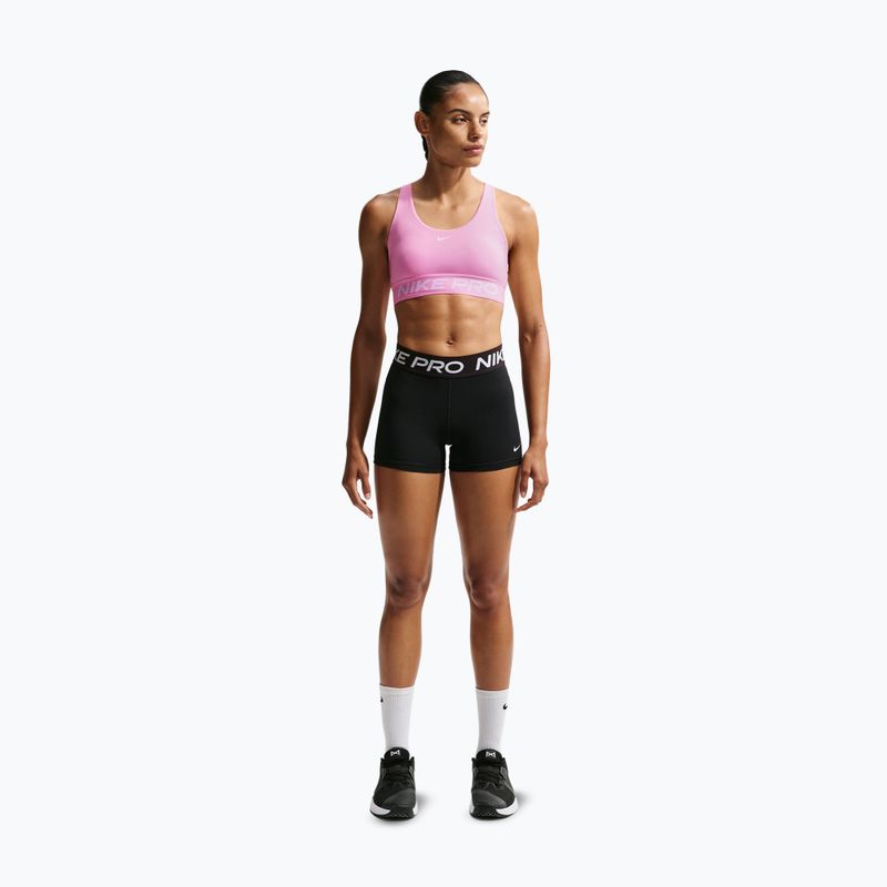 Sportovní podprsenka Nike Pro 365 pink rise/white 2