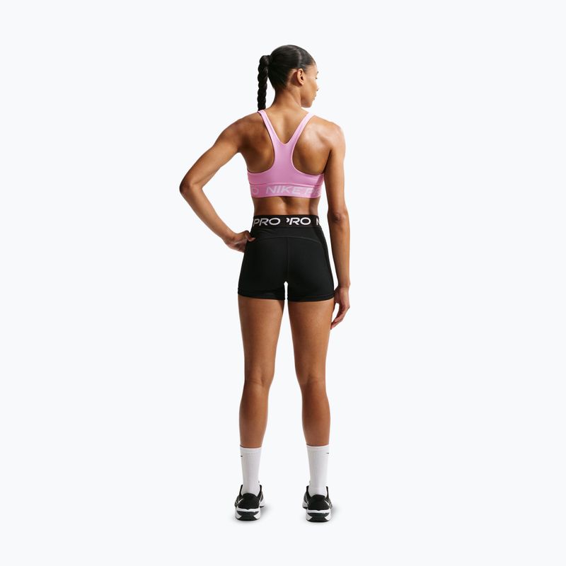 Sportovní podprsenka Nike Pro 365 pink rise/white 3