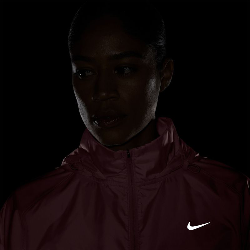 Dámská běžecká bunda Nike Tempo Repel pink smoke 4