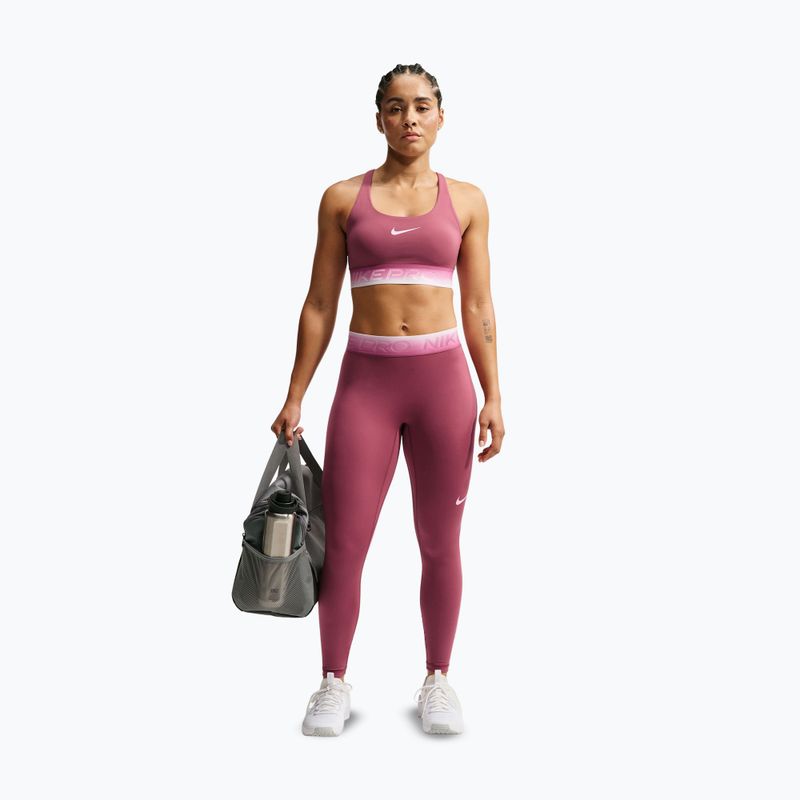 Dámské legíny Nike Pro pink smoke/pink rise 2