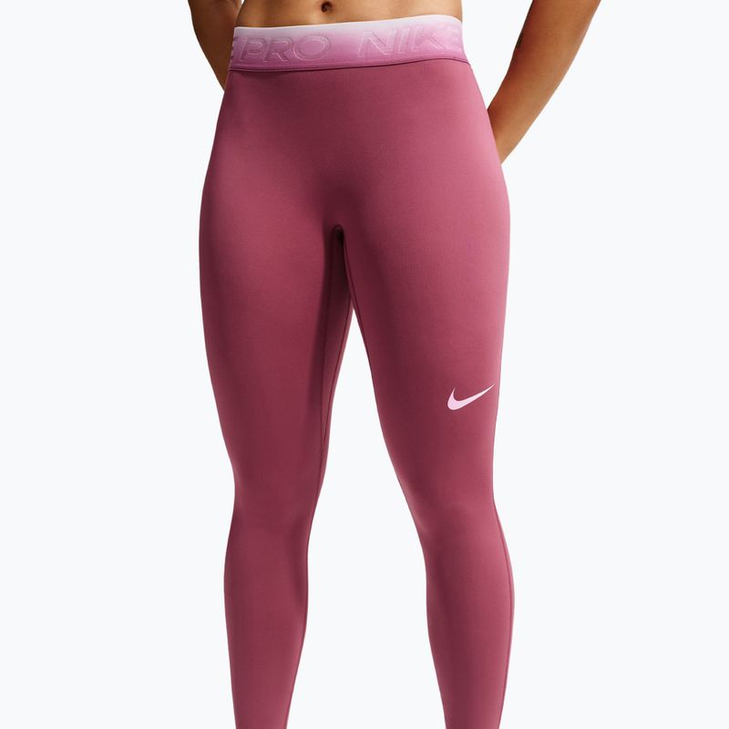 Dámské legíny Nike Pro pink smoke/pink rise 4
