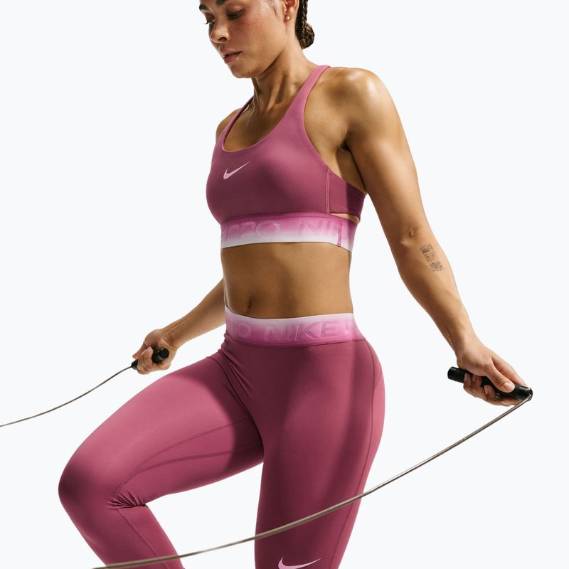 Dámské legíny Nike Pro pink smoke/pink rise 6