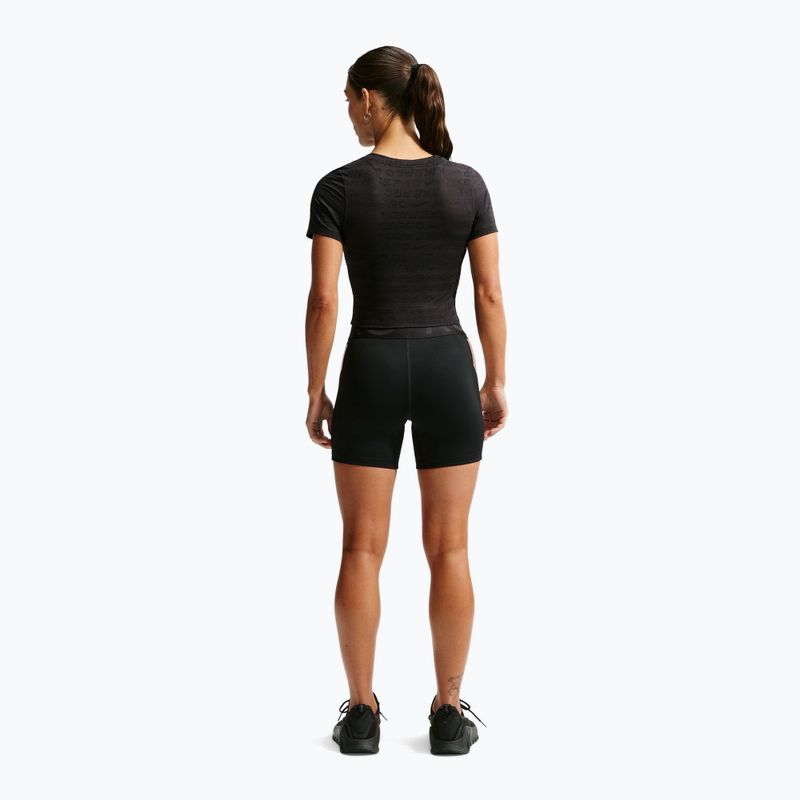 Dámské tréninkové šortky Nike Pro Sculpt black/linen/black/black 3