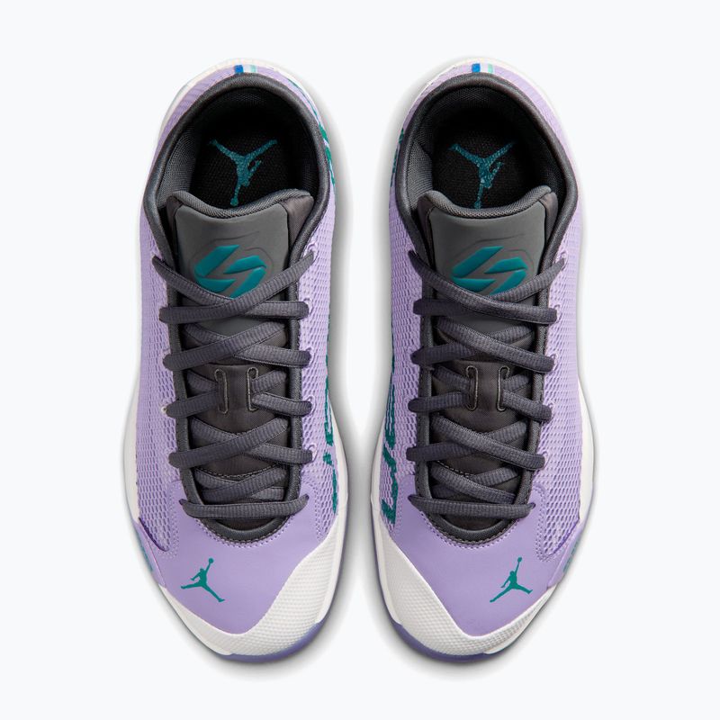 Pánské basketbalové boty Jordan Luka 77 urban lilac/iron grey/sail/rio teal 11