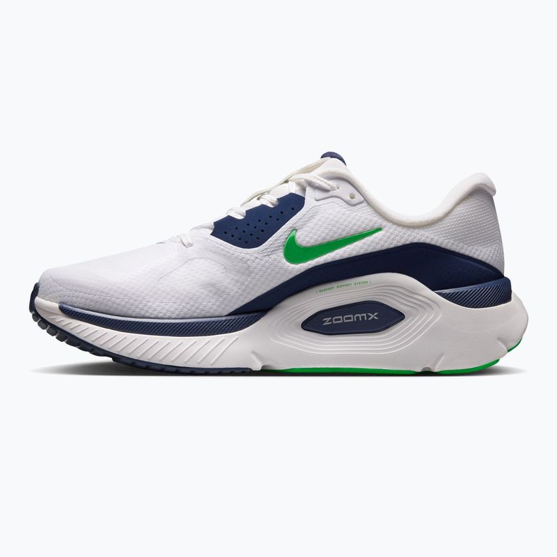 Pánské běžecké boty Nike Structure Plus white/midnight navy/green spark 9