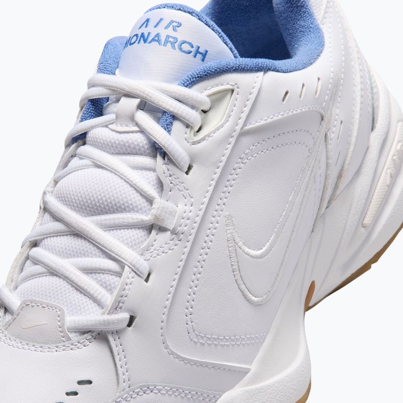 Pánské tréningové boty Nike Air Monarch IV white/indigo storm/gum light brown/white 12