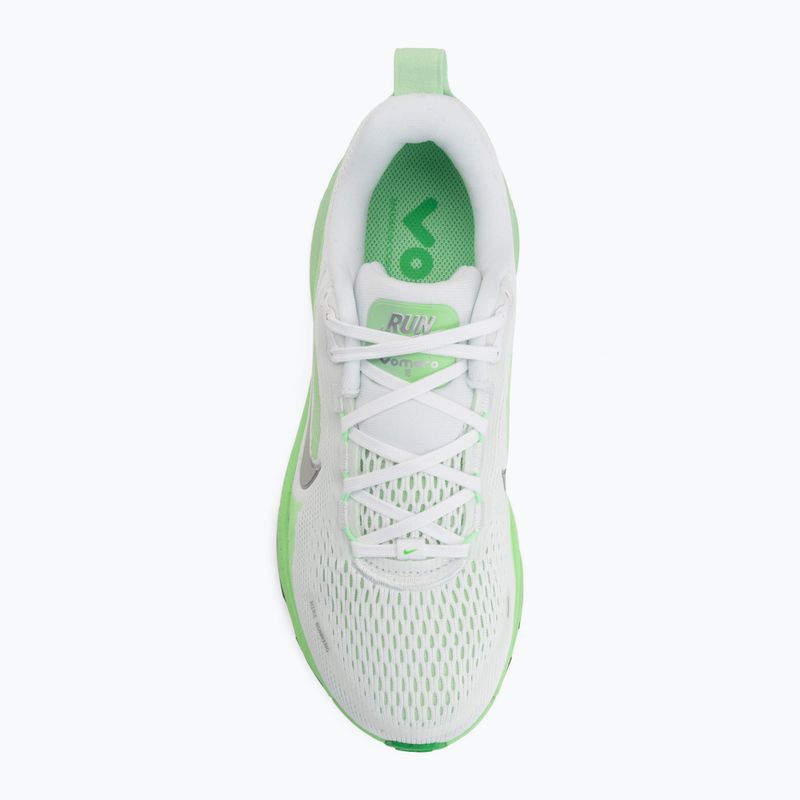 Dámské běžecké boty Nike Vomero 18 white/illusion green/metallic silver 5