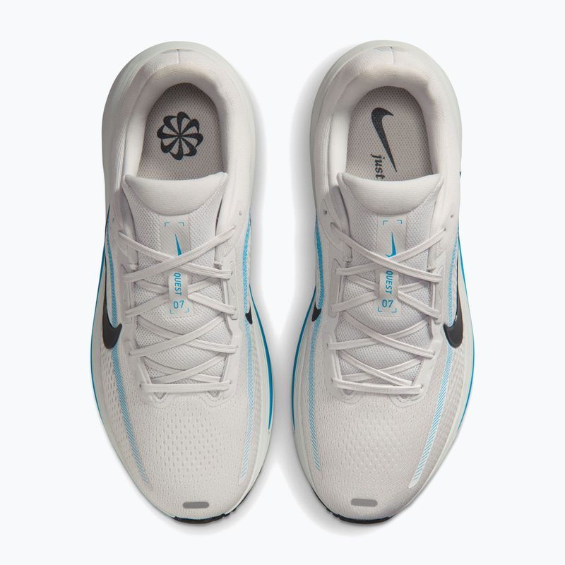 Pánské běžecké boty Nike Quest 7 vast grey/light current blue/anthracite 5