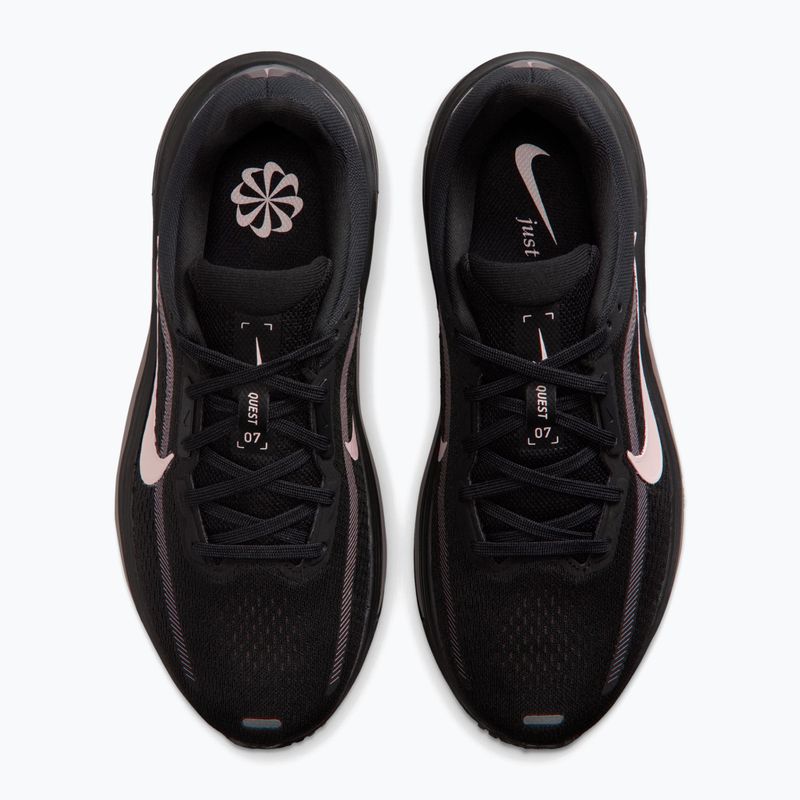 Dámské běžecké boty Nike Quest 7 black/taupe haze/silt red 12