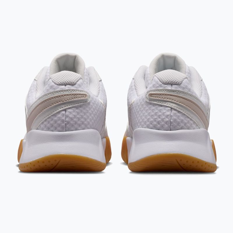 Dámské tenisové boty Nike Court Lite 4 White/Summit White/Linen/Light Orewood Brown 4