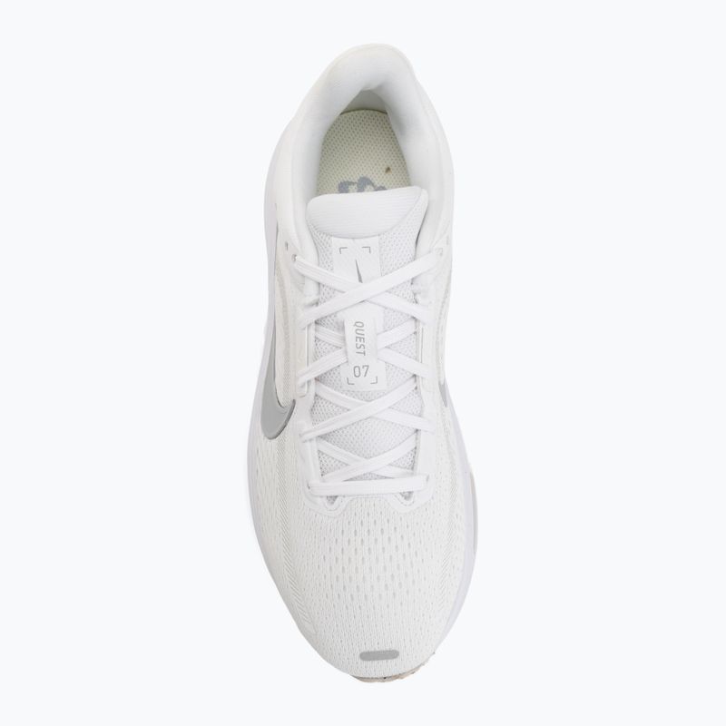 Dámské běžecké boty Nike Quest 7 white/vast grey/vast grey/wolf grey 5