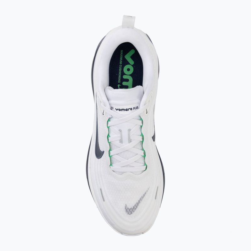 Pánské běžecké boty Nike Vomero Plus white/green spark/midnight navy 5