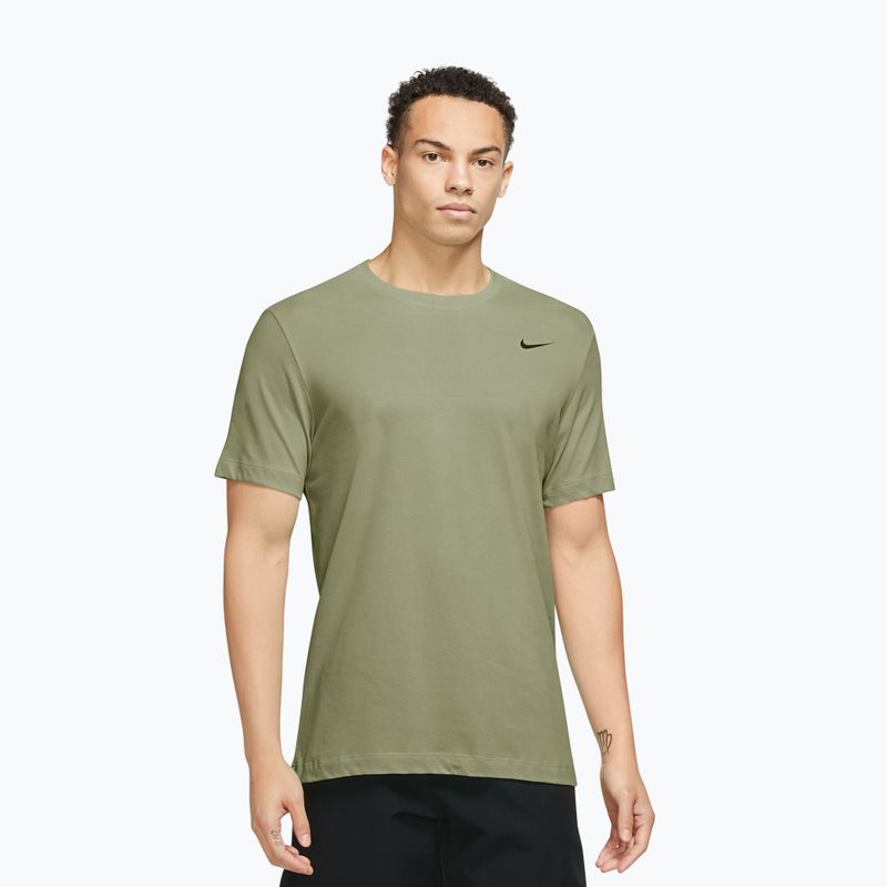 Pánské tréninkové tričko Nike Dri-FIT dusty olive/black